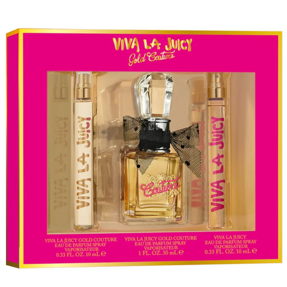 Juicy Couture Viva La Juicy Gold Couture Luxury Fragrance Gift Set